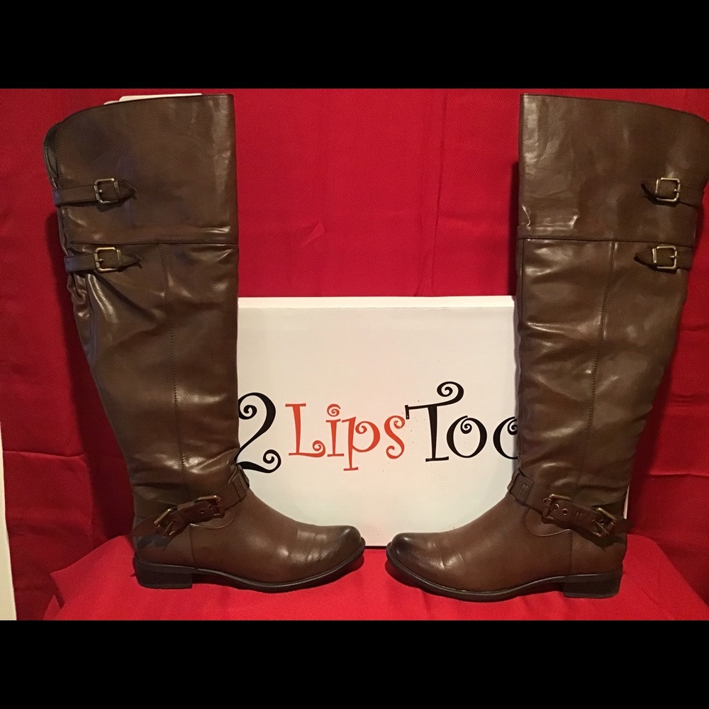 Thigh high boots by 2 Lips Too